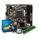 Kit Cpu Intel I3 3.3 Ghz 2120 + Placa Mãe H61 , 8gb Ddr3 