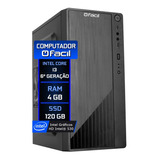 Computador Fácil Intel Core I3 6ª Geração 4gb Ssd 120gb