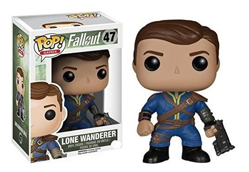 Funko Pop Games Fallout Lone Wanderer Figura De Accion Masc