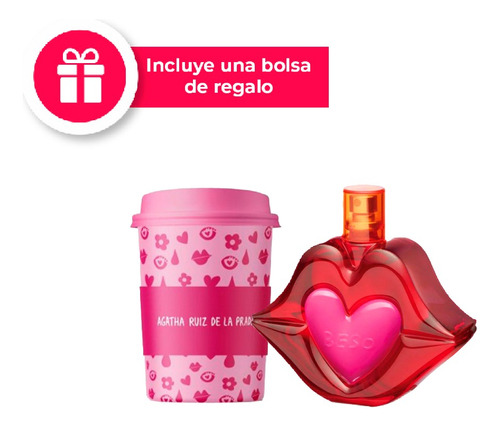Agatha Ruiz De La Prada Beso Edt 100ml + Coffee Mug