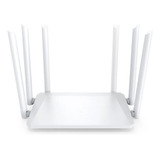 Roteador Wi-fi Branco 6 Antenas 1000mbps 5g Kp-rw403/g Knup