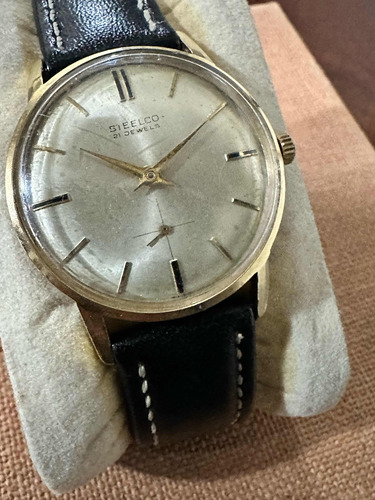 Reloj Steelco Vintage Chapa De Oro