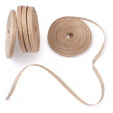  Rolls Natural Yute Burlap Ribbon Craft Decoraciones