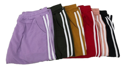 Pack 3 Pantalones Buzo Mujer Lola Jogger Fit Deportivo 01