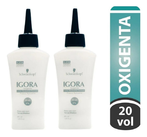 Oxigenta Igora Vital Volumen 20 - g a $70