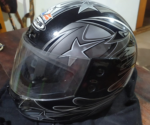Casco De Moto Zeus Helmet Impecable!!