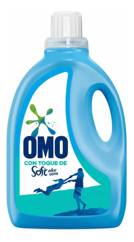 Detergente Líquido Omo Soft Aloe Vera 3l