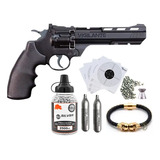 Pistola Revolver Crosman Vigilante Co2 Diabolo Bb Metal 4.5 