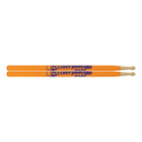 Baqueta Infantil De Bateria Liverpool Kids Laranja