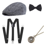 Babeyond 1920s Hombres Gatsby Gangster Disfraz Accesorios Se