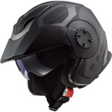 Casco Ls2 Of 570 Verso Marker Abierto Doble Visor Moto Delta