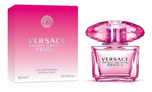 Perfume Bright Absolu De Versace 90 Ml Eau De Parfum Nuevo Original