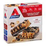 Atkins Protein Meal Bar Chocolate Chip Granola 5pz Mf
