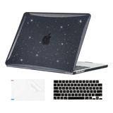 Hardcase Brillosa Para Macbook Air M2 13 Pulgadas Negro