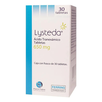 Lysteda Tabletas 650 Mg, 30 Tabletas | Meses sin interés
