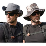 Chapéu De Sol Ajustável Masculino Usado Em Ambos Os Lados