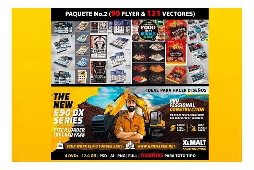 14 Flyers - Vectores - Banner (paquete No.2) - (4dvds) - 17g