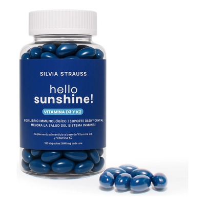 Suplemento Vitaminas D3 + K2 Silvia Strauss 110 Capsulas Aceite De Linaza Aceite De Germen De Trigo Y Aceite De Aguacate | MercadoLibre