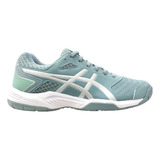 Zapatilla Asics Gel-backhand Mujer Smoke Blue/pure Silver