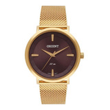 Relógio Orient Feminino Dourado Fgss0140 M1kx