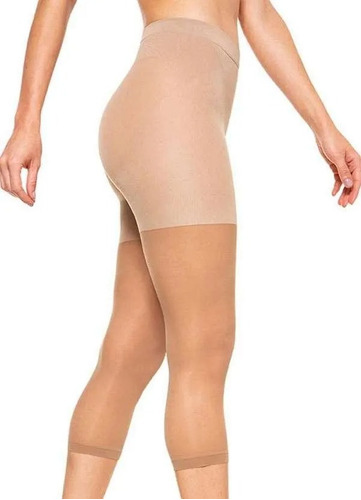 Corsario Modelador Meia Calça Lupo Fio20 Levanta Bumbum 5865