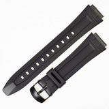 Extensible Caucho Para Reloj Casio Caballero Aw80