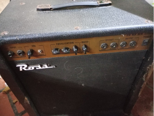 Amplificador De Bajo Ross Para Reacondicionar 50 Watt  