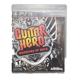 Guitar Hero Warriors Of Rock Ps3 Dr Games