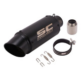 Sc Escape Moto Type C 51mm Para Yamaha, Kawasaki Conversión