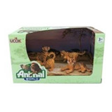 Playset Animales Tigre Pack X 4 Wabro 9701