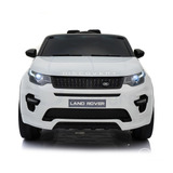 Camioneta Bateria Land Rover Discovery 12v Cuero Rueda Goma 