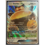 Pokémon Tcg Snorlax Gx Sm05 Full Art 