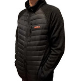 Campera Hombre Nexxt Ebon Hibrida Trekking Combinada