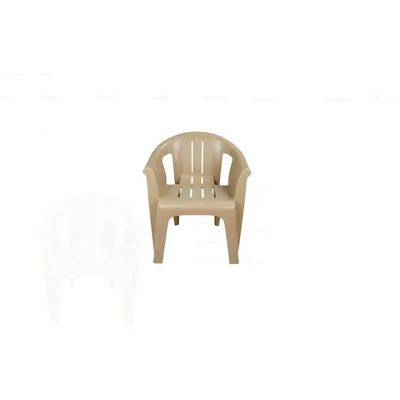Paquete De 2 Sillas De Plástico Resistente Kartell Tipo Sillón - Cafe | Envío gratis