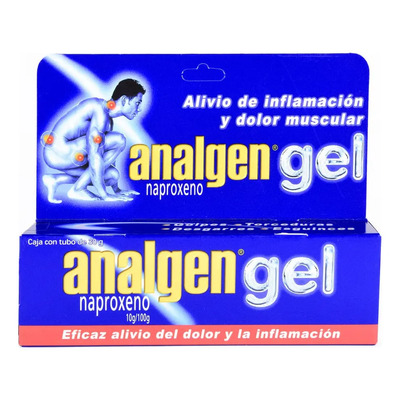 Analgen Gel 10 G\u002F100 G, 1 Tubo 30 G | MercadoLibre