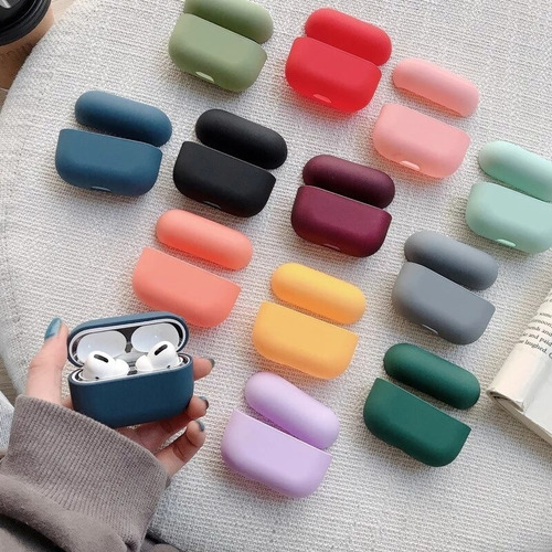 Capa Case Silicone Proteção Compatível Com Air Pods Pro 3