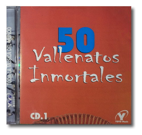 50 Vallenatos Inmortales - Cd