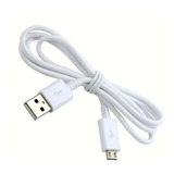 Cable Micro Usb V8 Blanco Solo Carga  Subte D Belgrano