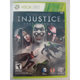 Injustice Juego Original Xbox 360