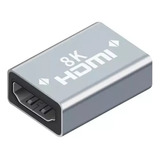 Adaptador Extensor Copla Hdmi 8k 60hz Doble Hembra