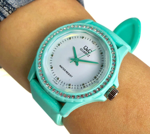 Reloj Q&q Original Deportivo Mujer