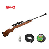 Rifle Rm-6000 Mendoza Magnum Alta Potencia Mira 4x32 5.5mm