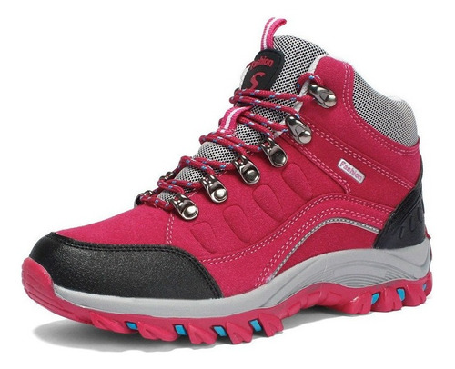 Zapato Montaña Impermeable Unisex, Botas Trekkin