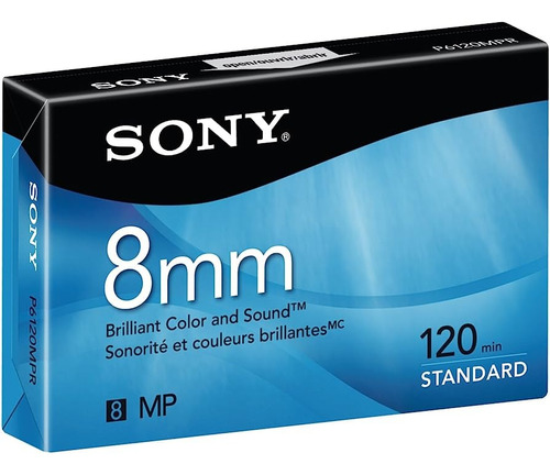 Casette Sony 8mm 8mp 120min - Standard - Filmadora