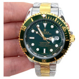 Relógio Rolex Submariner Misto Com Verde