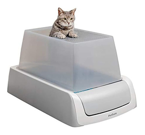 Arena Sanitaria Para Gatos Autolimpiable - Gris