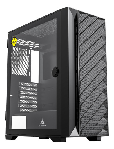 Gabinete Gamer Acegeek Nova C410 Mesh Mid-tower Lat De Vidro