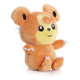 Oso De Peluche Pokemón Teddiursa 22 Cm Pikachu Johto