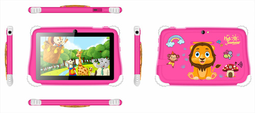 Tablet Infantil Rosa Android12 7 Pulgada 4gb+128gb