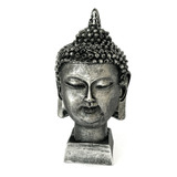 Estátua Cabeça De Buda Hindu Com Base Pequena